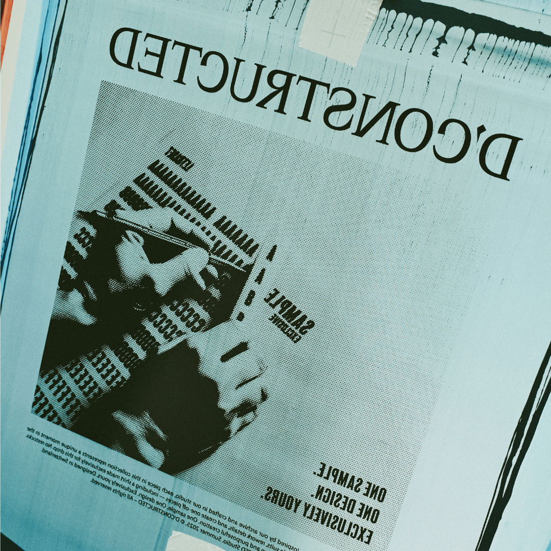 Schweizer Siebdruck für unsere Shirts – ein neues Kapitel bei D’CONSTRUCTED