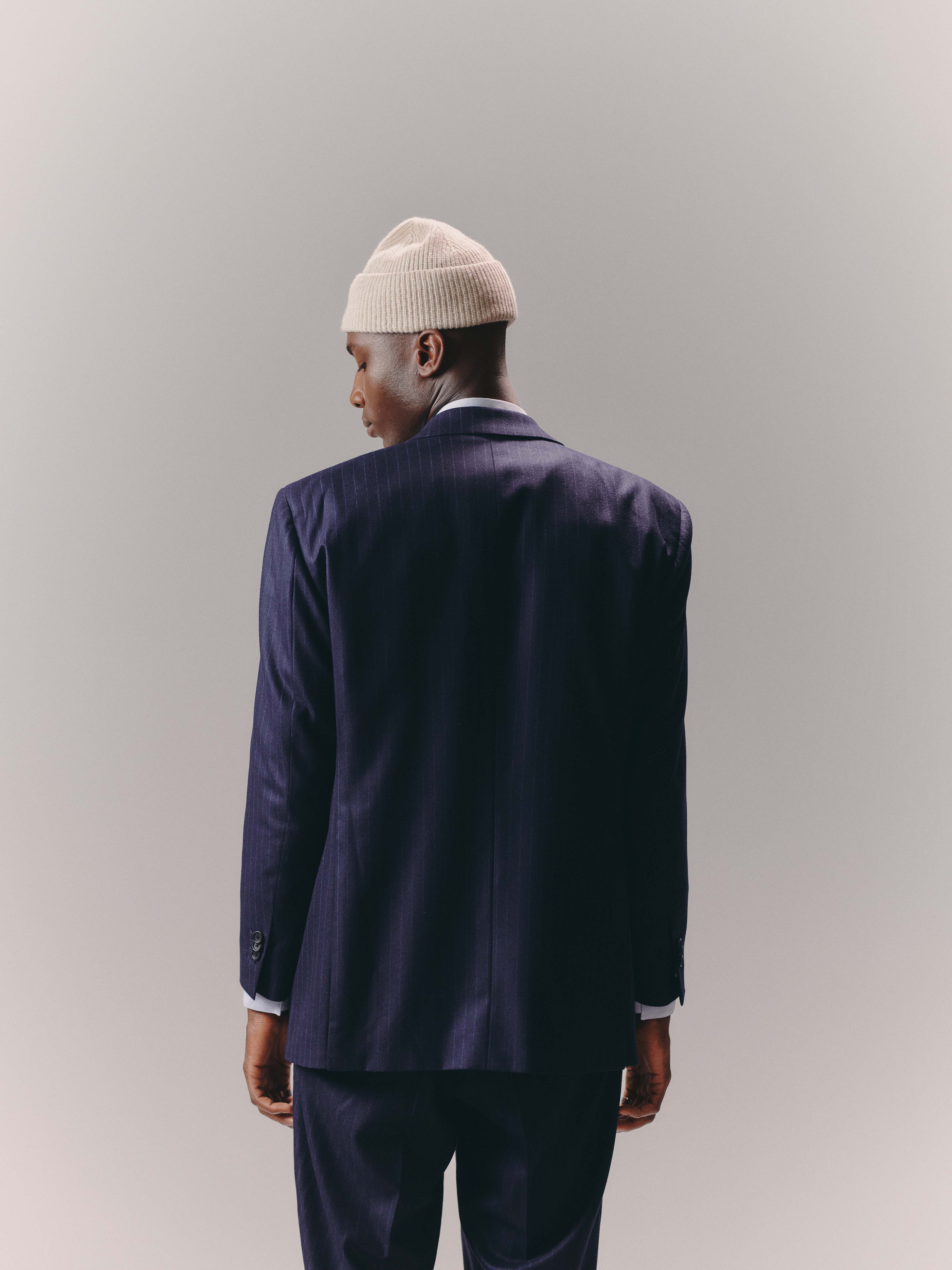 Pinstripe Blazer