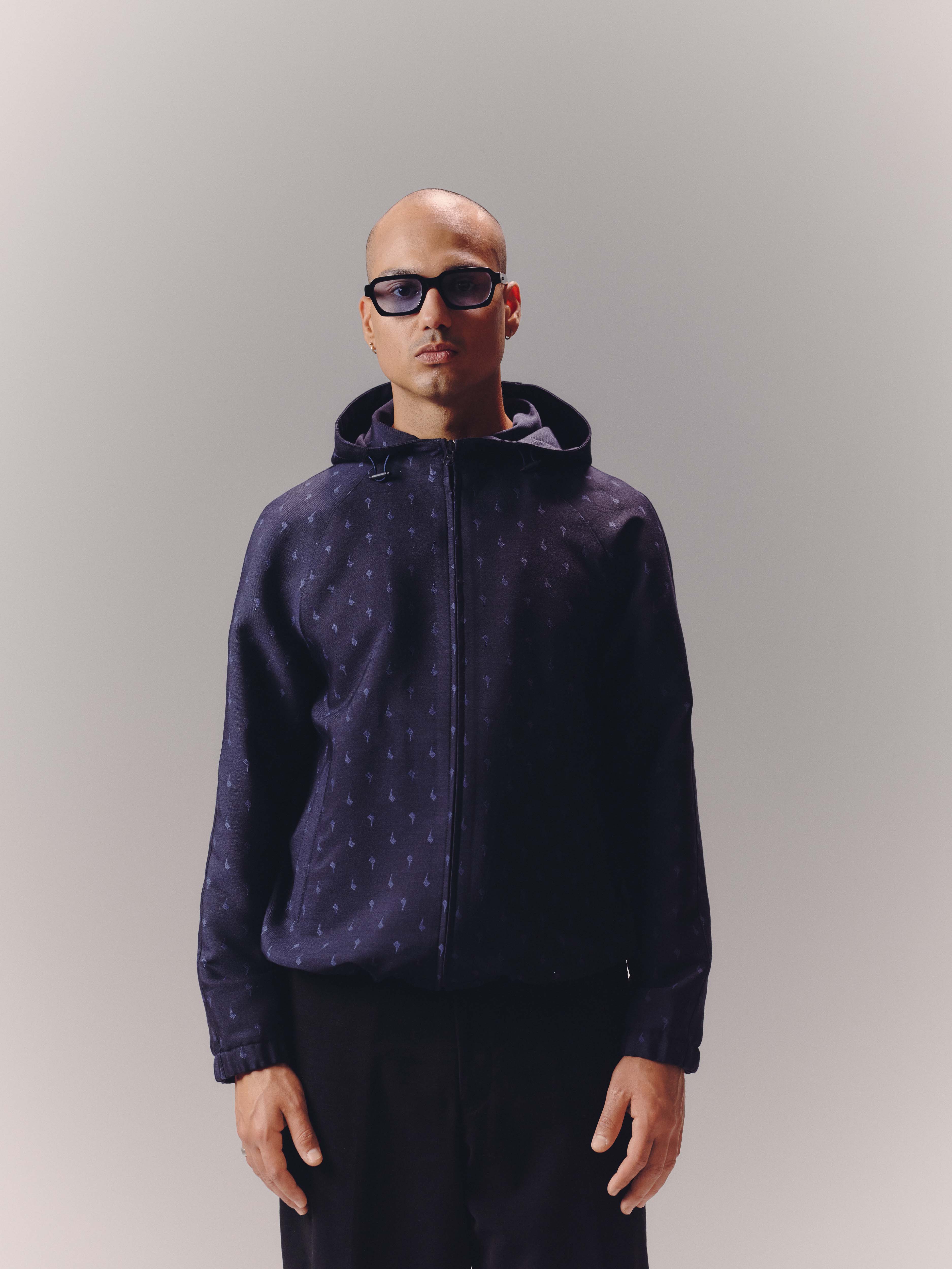 Apostrophe Hooded Jacket