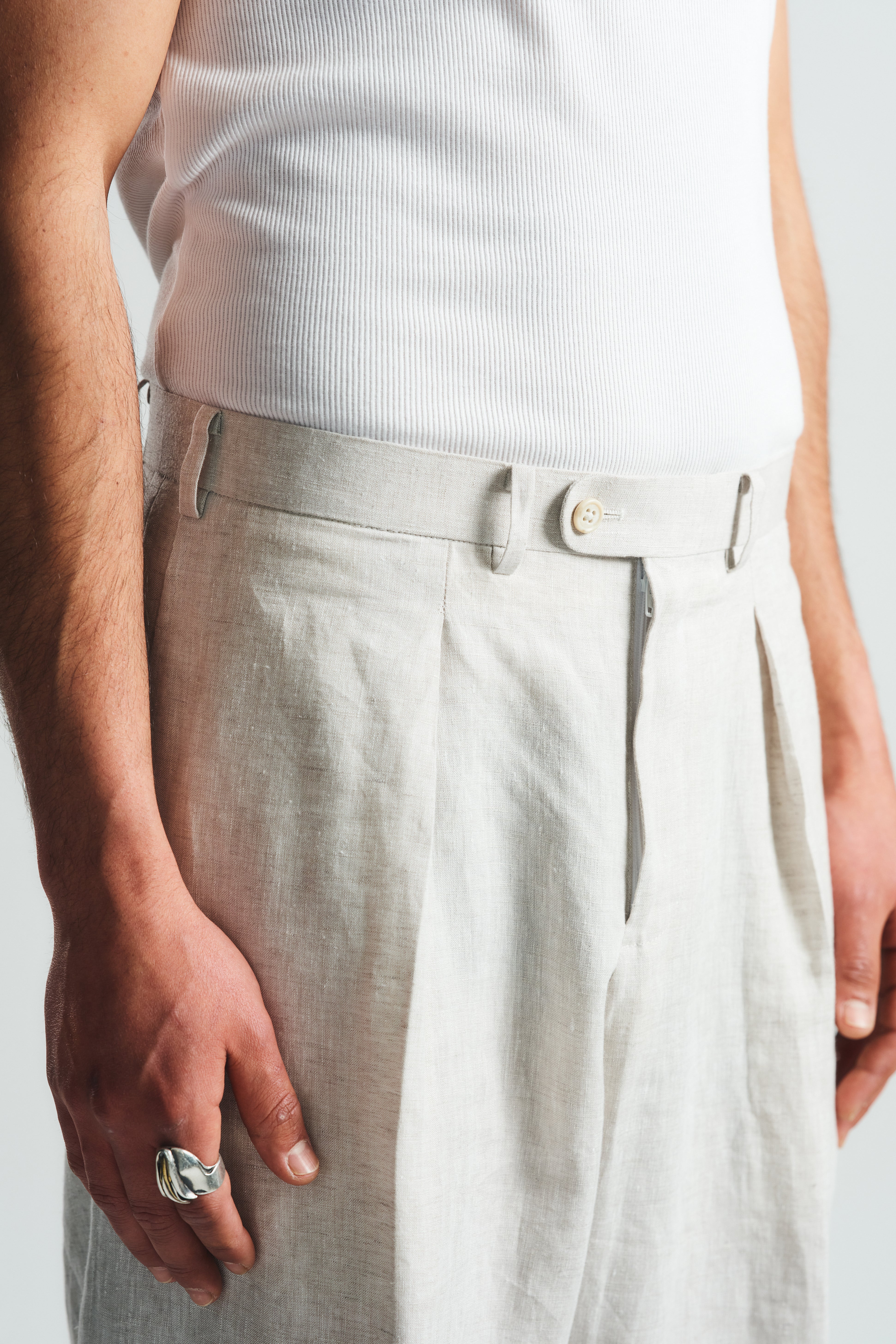 Linen Hose Oversized