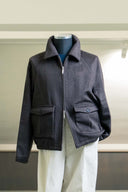 RAGLAN BLOUSON BROWN