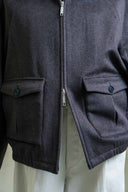 RAGLAN BLOUSON BROWN