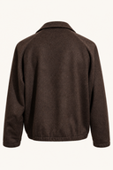 RAGLAN BLOUSON BROWN